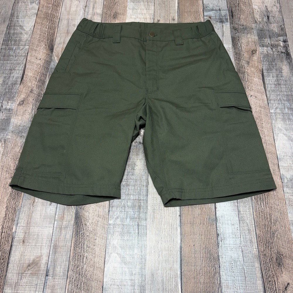 Vertx Phantom LT Cargo Shorts Mens 30 Green Tactical Ripstop F1 VTX8031 Utility